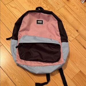 Vans Two-Tone Pink and Blue Backpack